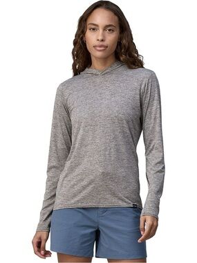 Patagonia Women’s Capilene Cool Daily Hoodie, Gray, Size L